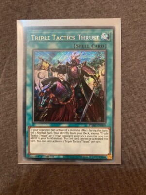 Yu-Gi-Oh! Triple Tactics Thrust OP22-EN003 NM SECRET RARE-image