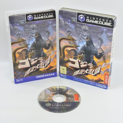 GODZILLA Kaiju Dairanto Gamecube Nintendo For JP System 5400 gc-image