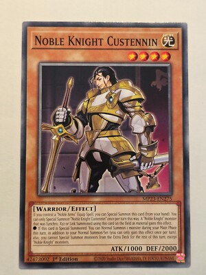 Noble Knight Custennin●YUGIOH●MP23●2023●COMMON●ENGLISH●1st ED●NM●09127-image
