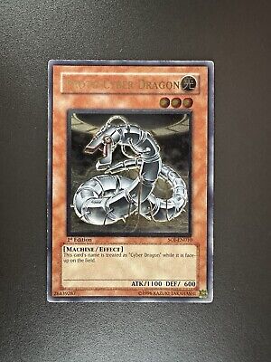 Photon-Cyber Dragon SOI-EN010 Ultimate Rare 1st Edition LP YuGiOh-image