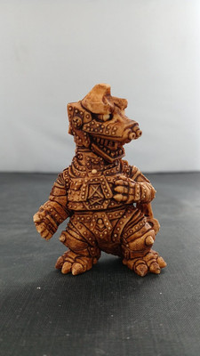 Chara-Ani Toho Kaiju Netsuke Mechagodzilla 1974 by Kazuyuki Moria With Box-image