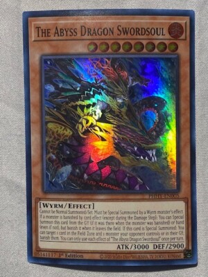 The Abyss Dragon Swordsoul PHHY-EN005 Photon Hypernova 1st Edition-image