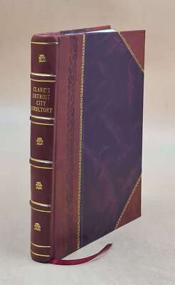 Detroit City Directories. Volume 1864/1865 1864 [Leather Bound]-image