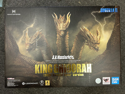 *OPEN BOX* Godzilla: King Ghidorah (2019) Special S.H.Monsterarts Action Figure-image