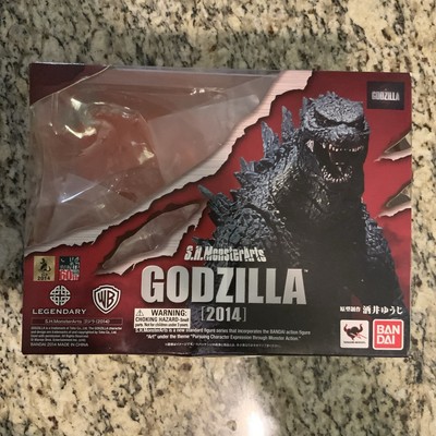 S H Monsterarts Legendary Godzilla 2014 First Release Empty Box -image