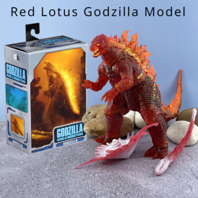 Godzilla Vs King Kong Movie Series Red Lotus Godzilla Model Boys Toys-image