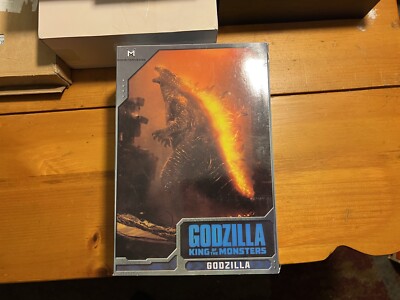 NECA Monsterverse 2019 Burning Godzilla King Of The Monsters V3 KOTM Figure Box-image