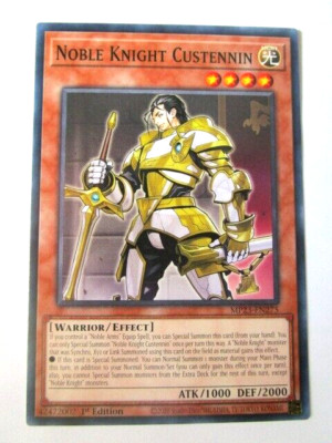 Yugioh! Noble Knight Custennin Mp23-En275 Common 1st Edition Near Mint!!-image