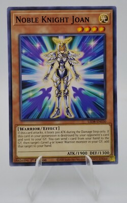 Noble Knight Joan LED8-EN030 Legendary Duelistists... 1st Edition 2021 Yu-Gi-Oh-image
