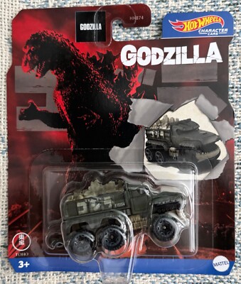 2024 HOT WHEELS CHARACTER CARS GODZILLA-image