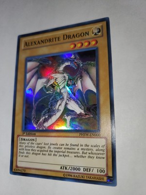 Yu-Gi-Oh! Alexandrite Dragon PHSW-EN000 Super Rare LP-image