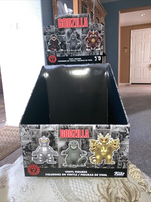 DISPLAY EMPTY BOX FUNKO MYSTERY MINIS 70th ANNIVERSARY  GODZILLA-image