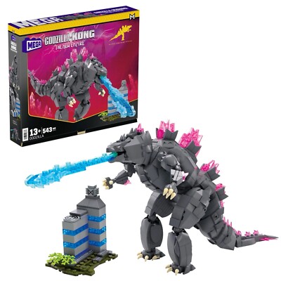 Mattel Mega Construx Bloks Godzilla x Kong New Empire Construction Building Set-image