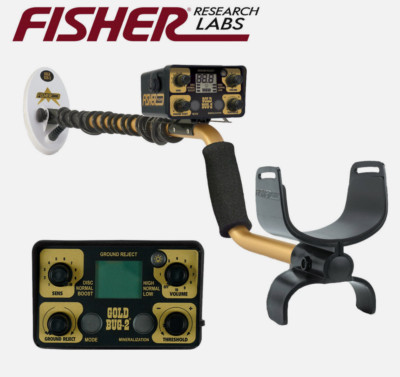 Fisher Gold Bug 2 Metal Detector with 6.5
