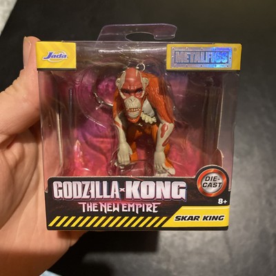 Godzilla X Kong The New Empire Skar King Keychain Jada Metalfigs Toy 2.5