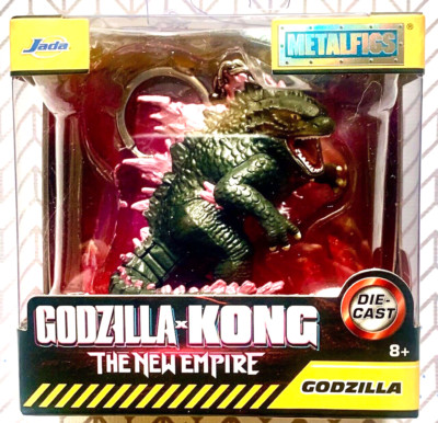 NEW 2024 Godzilla X Kong The New Empire Jada Metalfigs Keychain GODZILLA-image
