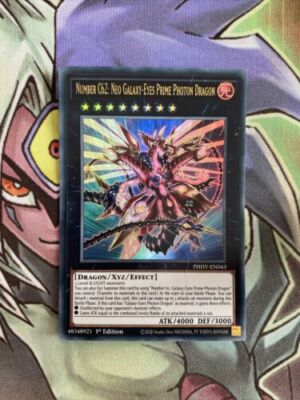 PHHY-EN043 Number C62: Neo Galaxy-EYes Prime Photon Dragon 1st Edition NM Yugioh-image