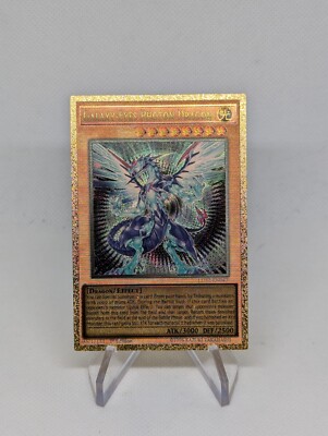 Galaxy-Eyes Photon Dragon - Yu-Gi-Oh Unofficial Gold Plastic Card-image