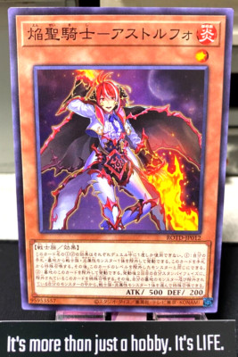 Flame Noble Knight Astolfo ROTD-JP012 Yugioh OCG JAPAN-image