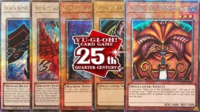 Yugioh 25th Anniversary Tin: Dueling Heroes QCSR TN23 MINT 10-image