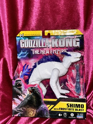 New 2024 Playmates Godzilla x Kong The New Empire Shimo with Frost Bite Blast-image