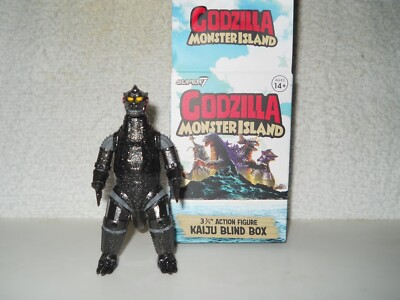 Super7 GODZILLA Monster Island Mystery Figure Mechagodzilla glitter CHASE-image