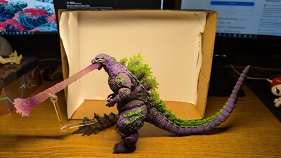 Godzilla S.H.MonsterArts Godzilla (EVA Unit-01 Colors) Exclusive Used w/ Box-image