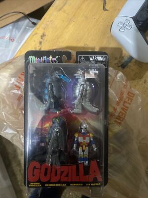 Diamond Select Toys Godzilla Minimates Series 2 Figure Set of 4 New and In Stock-image