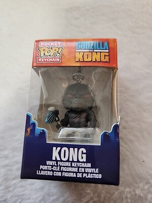 NEW 2021 Godzilla Vs Kong Pocket Pop Keychain Kong Funko Figure-image