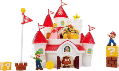 Super Mario Nintendo Deluxe Mushroom Kingdom Castle, Wall Display &...-image