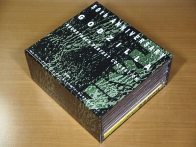 GODZILLA SOUNDTRACK PERFECT COLLECTION BOX4 CD 6 CD BOX reprint edition From Jp-image