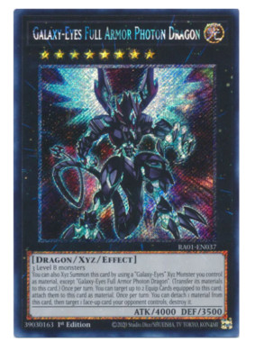Galaxy-Eyes Full Armor Photon Dragon RA01-EN037 Platinum Secret Rare-image