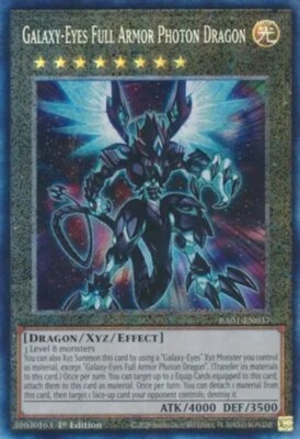 Yugioh! Galaxy-Eyes Full Armor Photon Dragon - RA01-EN037 - Prismatic Collector'-image
