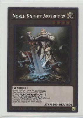 Noble Knight Artorigus (Platinum) YuGiOh s of the Round Table Box Set 0w6-image