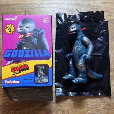 Shogun Vintage ‘60s Godzilla ReAction Series 2 Blind Box Super7 RARE NEW-image