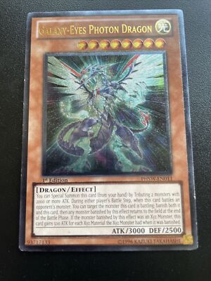 Yugioh Galaxy-Eyes Photon Dragon PHSW-EN011 Ultimate Rare 1st Edition LP-image