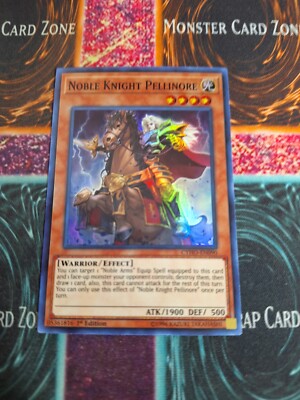 Yu-Gi-Oh! Noble Knight Pellinore CYHO-EN090 Super Rare 1st Edition Near Mint-image