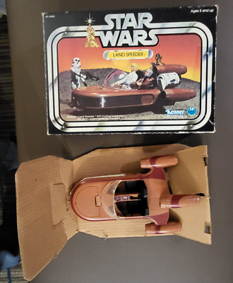 Landspeeder 1977 FIRST 1st BOX STAR WARS Original 1978 w INSERT RARE-image