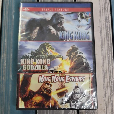 Universal King Kong, King Kong vs Godzilla, King Kong Escapes Movie DVD-image