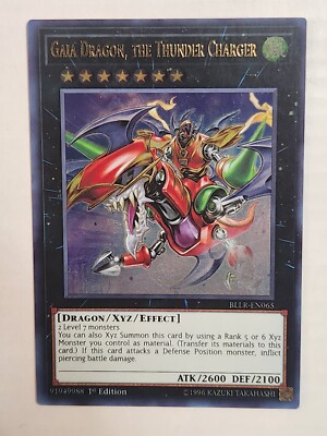 Yu-Gi-Oh! TCG Number 62: Galaxy-Eyes Prime Photon Dragon BLLR EN070-image