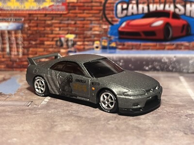 Hot Wheels 2024 Godzilla Nissan Skyline GT-R R33 (BCNR33) - Real Rider Swap Grey-image