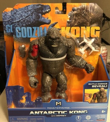 Godzilla vs Kong ANTARCTIC KONG w/ Osprey Playmates Monsterverse 6