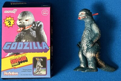 2024 Shogun Godzilla ReAction Mystery Blind Box Super7 Series 2 Vintage 60s-image