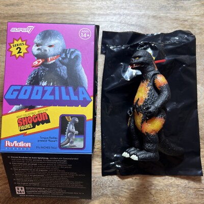 Shogun Godzilla ReAction Mystery Blind Box Figures Super7 Series 2 Blazing 2024-image