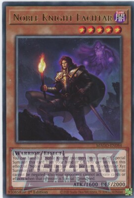 Yugioh Noble Knight Eachtar MAGO-EN084 Rare 1st Edition NM/LP-image