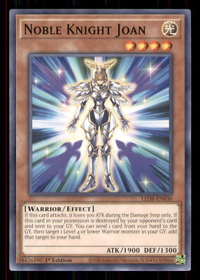 Yugioh Noble Knight Joan #LED8-EN030 NM-image