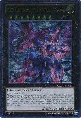 Neo Galaxy-Eyes Photon Dragon GAOV-EN041 Ultimate Rare-image