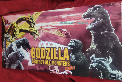Mezco 5 Points Godzilla Destroy Monsters Round 2 Set King Ghidorah Milla Baragon-image