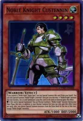 Noble Knight Custennin - CYHO-EN088 - Super Rare - 1st Edition NM-image