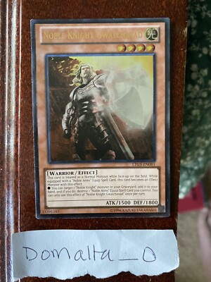 Yugioh Ultimate Rare Noble Knight Gwalchavad LTGY-EN081 Unlimited Edition NM/VLP-image